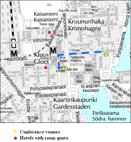 2010 Finnish Anthropology Conference venues 2010 Finnish Anthropology Conference venues